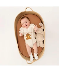 Draft - Sweet Wink Baby Boys Bunny Patch Easter Short Sleeve Romper