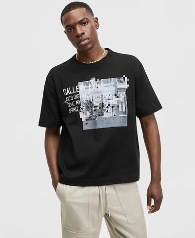 Mode of One Men's Relaxed-Fit Gallery Graphic T-Shirt, Macy's Exclusive