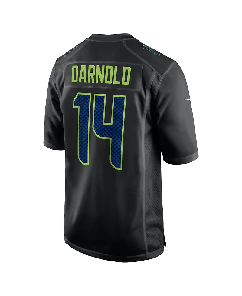 Nike Men's Sam Darnold Black Seattle Seahawks Super Bowl Lx Fashion Game Jersey