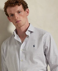 Polo Ralph Lauren Men's Classic-Fit Gingham Stretch Poplin Shirt
