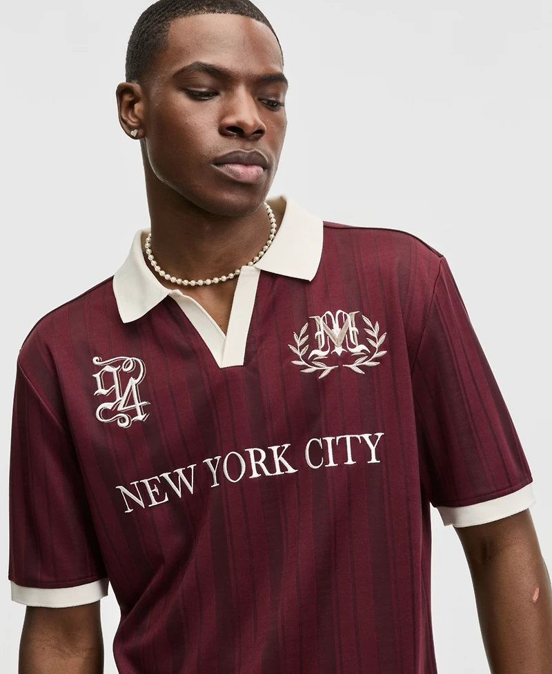 Mode of One Men's New York City Soccer Polo Shirt, Macy's Exclusive