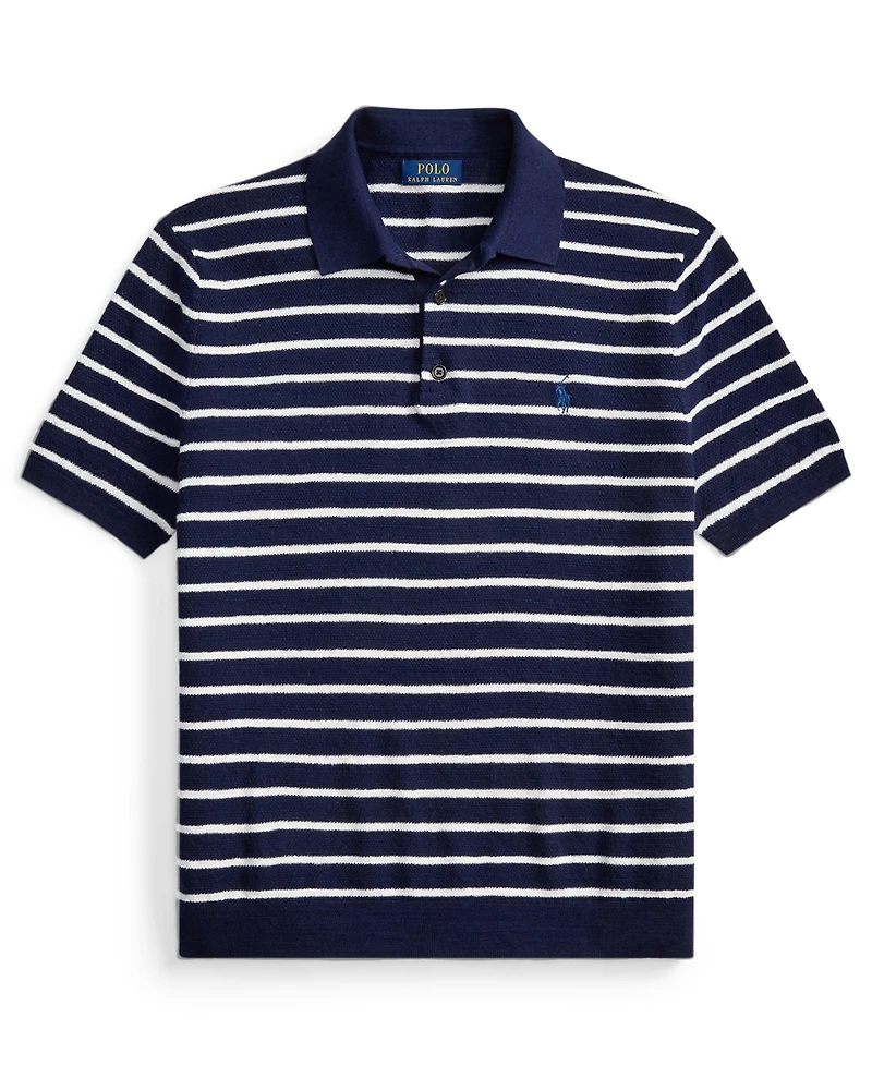 Polo Ralph Lauren Men's Short-Sleeve Collar Sweater