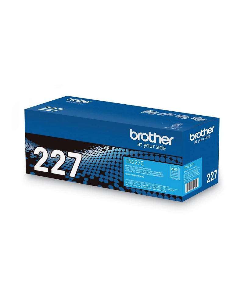 Brother TN227C 2,300 Page-Yield High-Yield Toner - Cyan