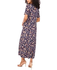 Vince Camuto Women's Crew Neck Short-Sleeve Dress