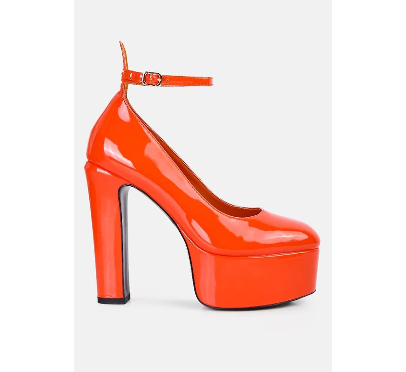 Womens babe heaven patent pu pumps