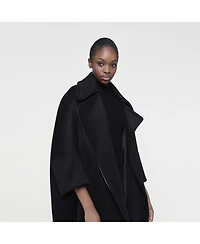 Leem Women's Boxy Biker Coat