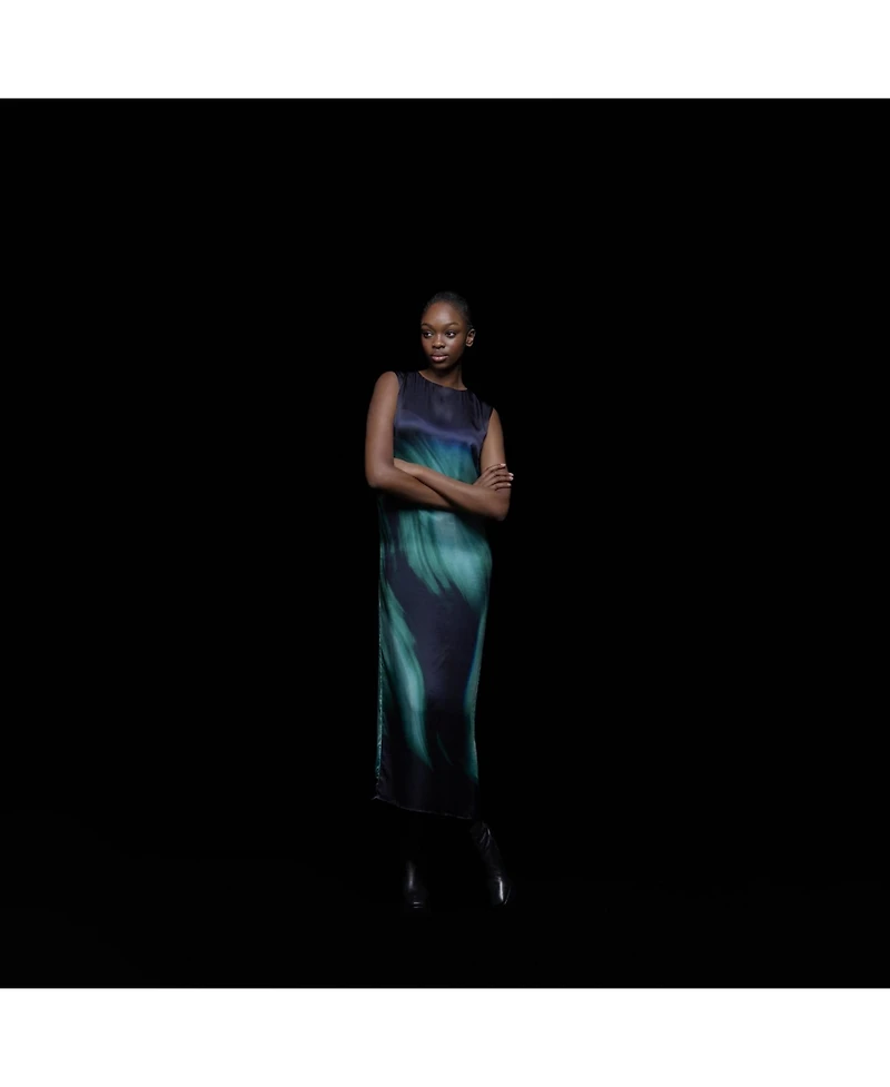 Leem Women's Sleeveless Printed Dress