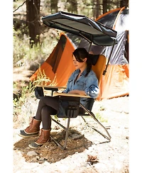 Camp & Go Selkirk 3 x 3 x 4 ft Orange Comfort Camp Chair