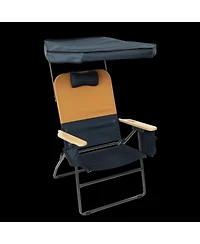 Camp & Go Selkirk 3 x 3 x 4 ft Orange Comfort Camp Chair