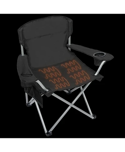 Camp & Go 3 x 2 ft Moss Heavy Duty Heated Quad Chair