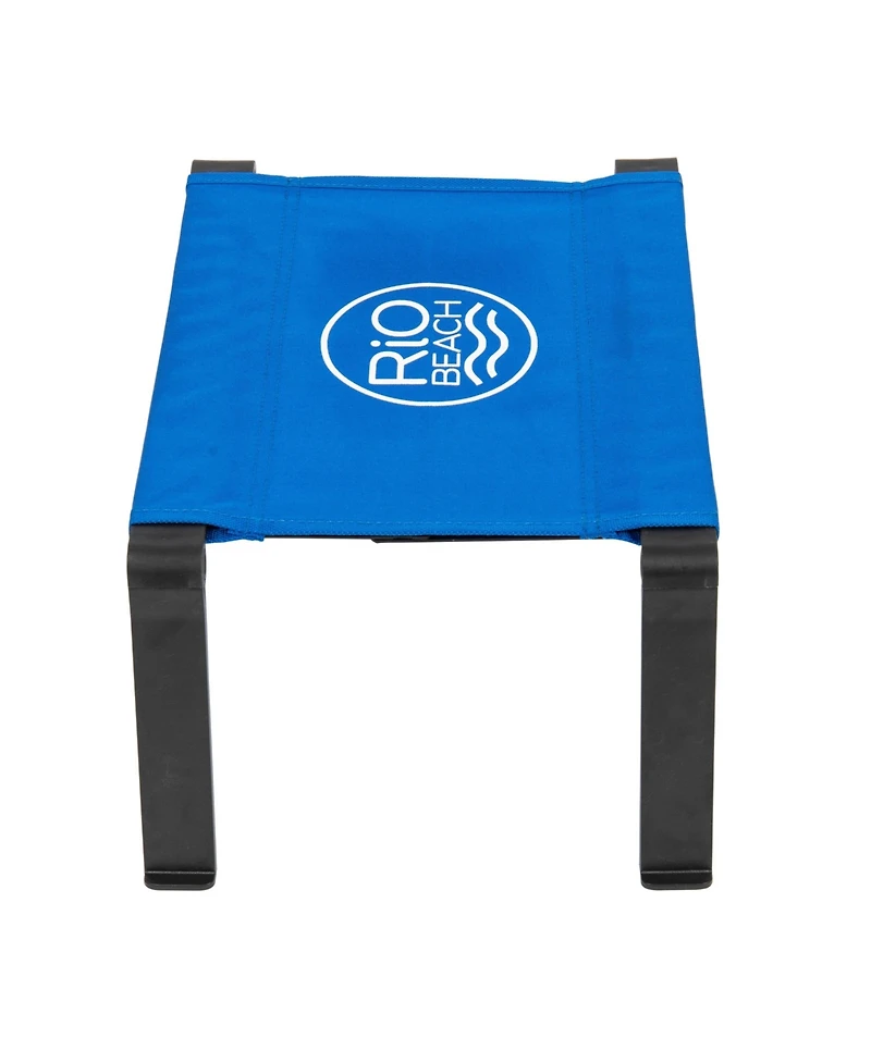 Rio Beach 1 x 1 x 1 ft Blue Ultra Compact Fabric Folding Table