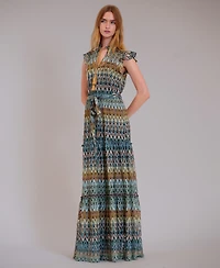 julia jordan Women's Sleeveless Maxi Dress