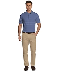 Pga Tour Men's Striped Classic-Fit Golf Polo Shirt