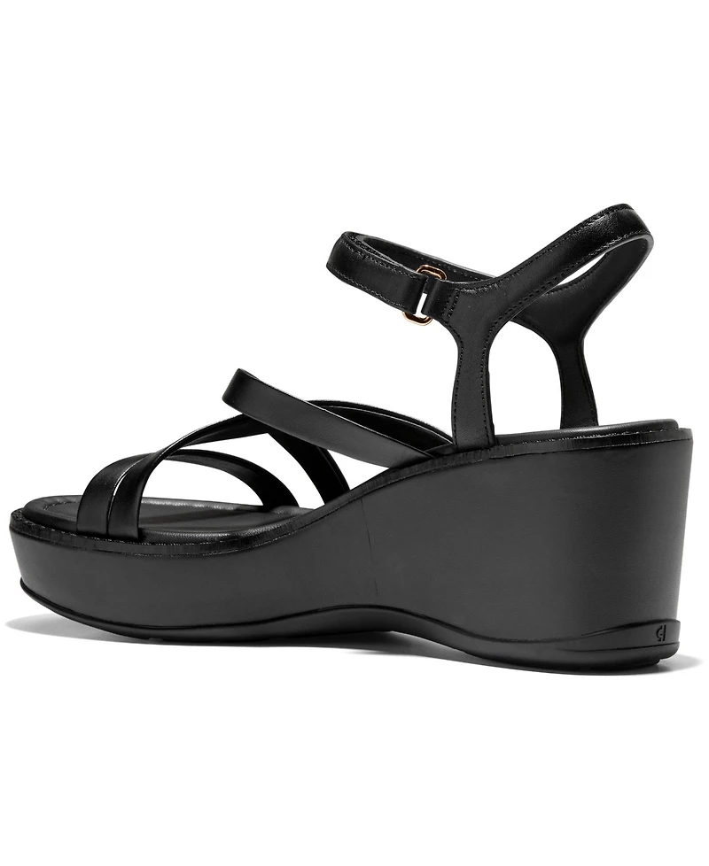 Cole Haan Women's Grand Ambition Azzura Strappy Wedge Sandals