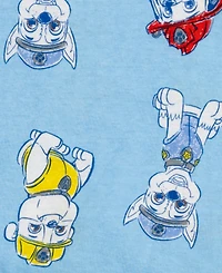 Paw Patrol Boys' Toddler 2T-4T Sketchypaw Graphic Tops, Shorts, and Pants, 4-Piece Pajama Set