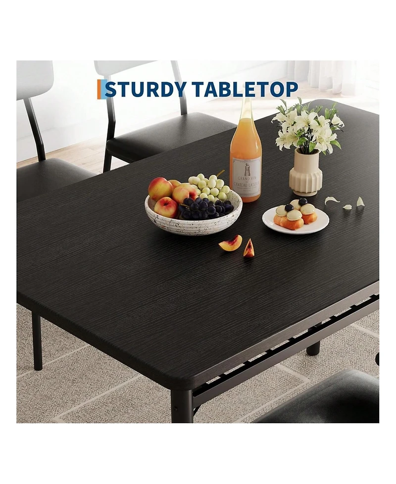 Gaomon Kitchen Table Dining Table Set For for Dining Room, Home Office