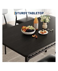 Gaomon Kitchen Table Dining Table Set For for Dining Room, Home Office