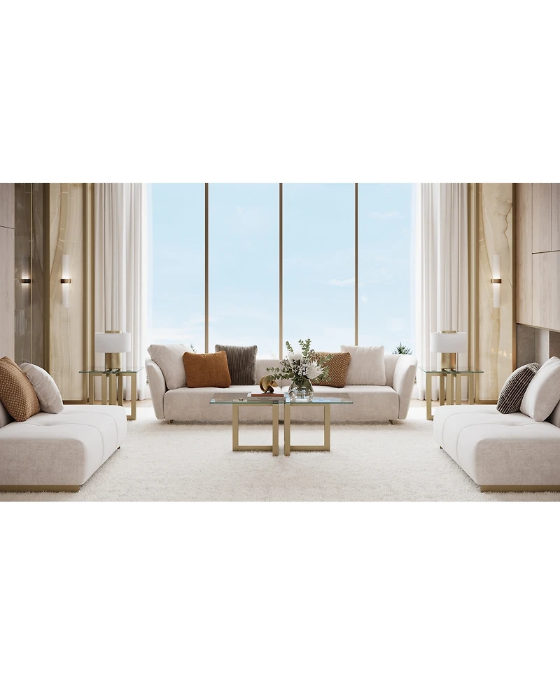 Emila 3-Pc. Rectangle Coffee Table and End Tables Set