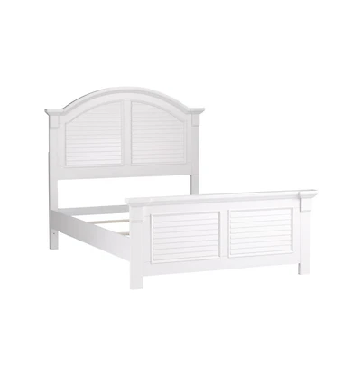 Liberty Furniture Industies Summer House Full Panel Bed in Oyster