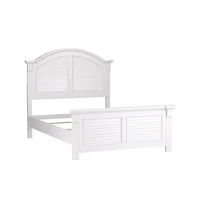 Liberty Furniture Industies Summer House Full Panel Bed in Oyster