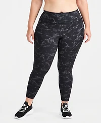 Id Ideology Plus Marina Ankle-Length Compression Leggings, Macy's Exclusive