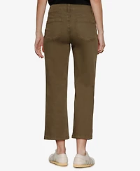 Sanctuary Women's Retreat Wide Leg Crop Jeans