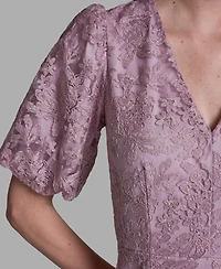 Bcbg Women's Floral Embroidered Mini Dress