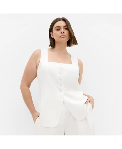 City Chic Women's Plus Size Abbie Vest