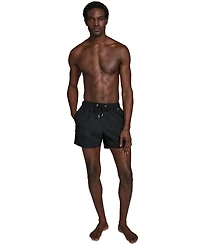 Karl Lagerfeld Paris Men's Diamond Pintuck Volley Shorts