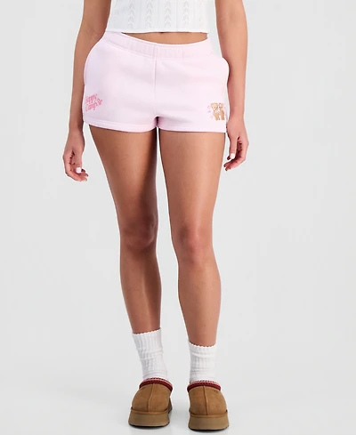 The Happy Camp3r Juniors' Travel Together Pull-On Fleece Shorts