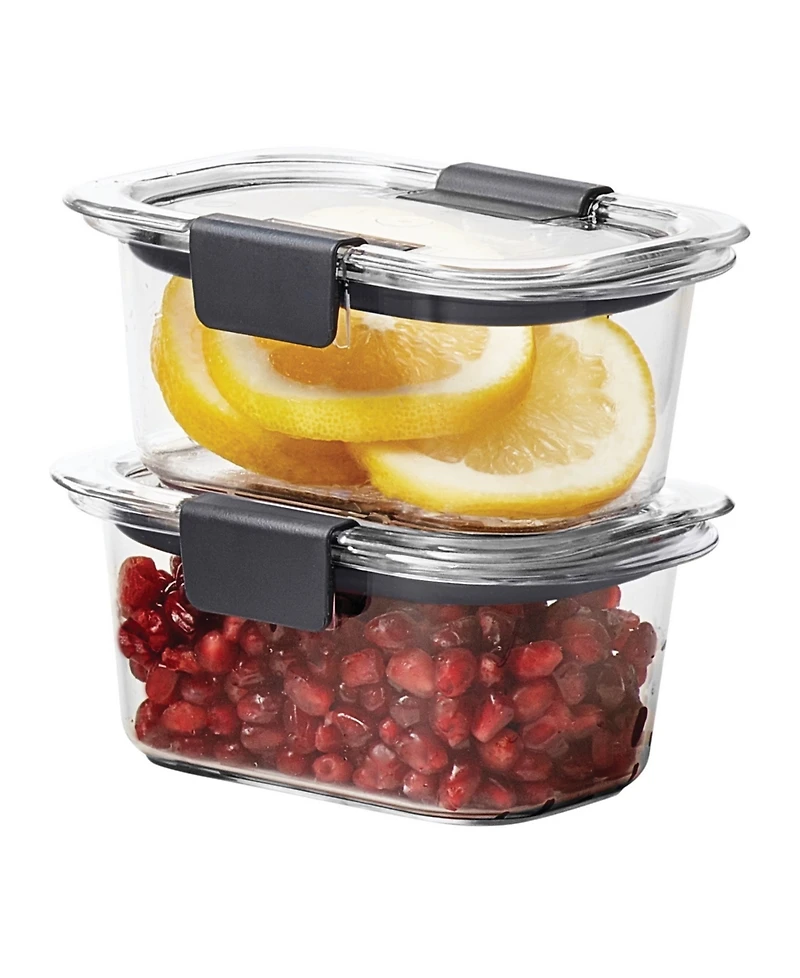 Rubbermaid Brilliance Food Storage Containers, 2-Pack