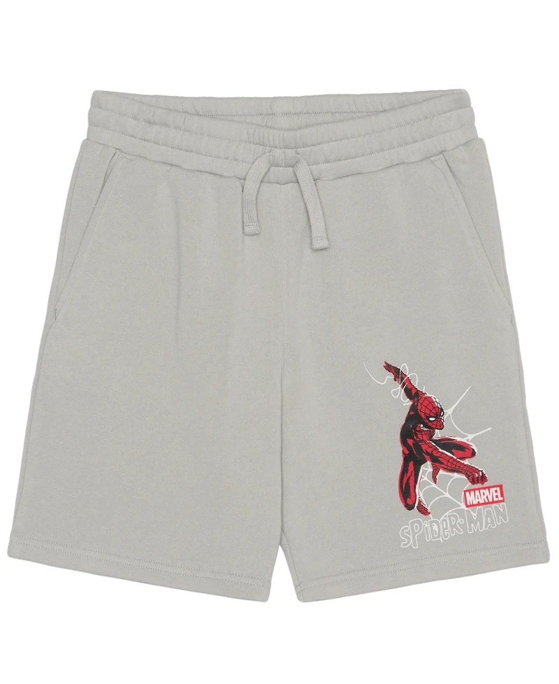 Spider-Man Boys' 5-20 Graphic Print Pull-On Shorts
