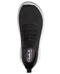 Clarks Women's Cloudsteppers Solevana Lace Round Toe Sneakers