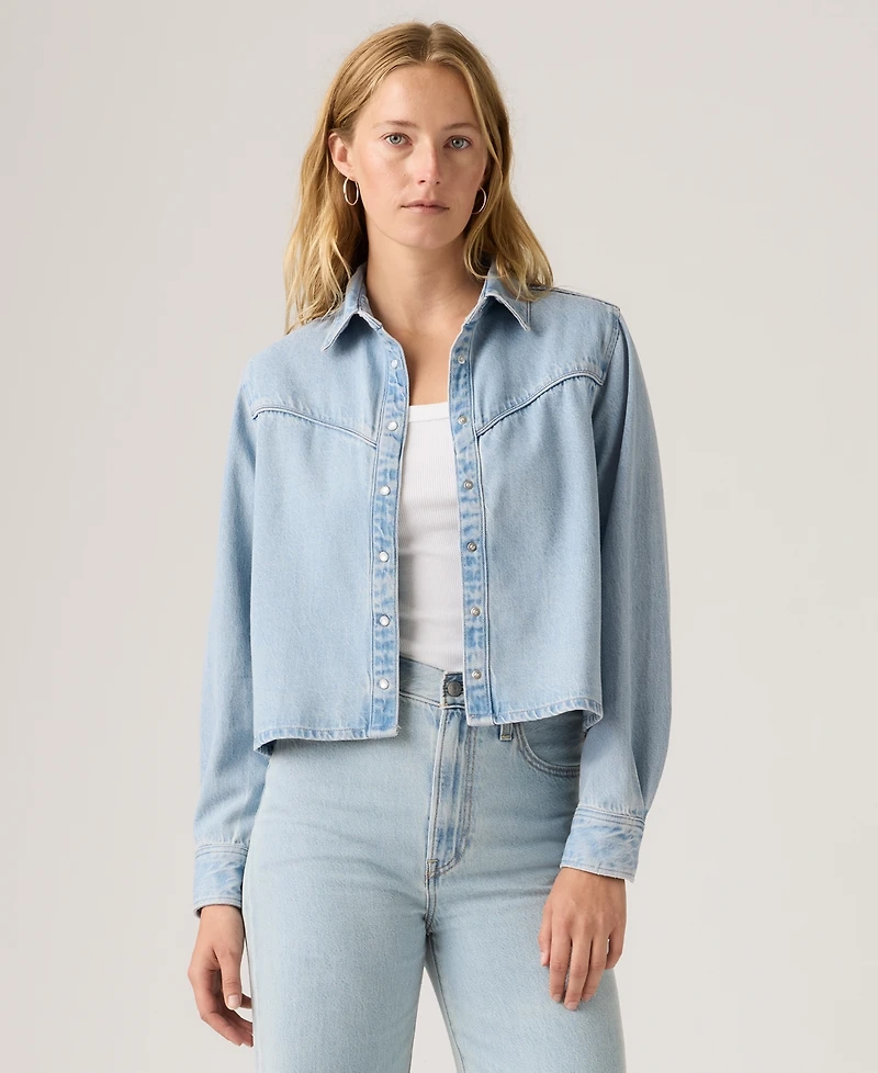 Levi's Women's Logan Point Collar Shacket