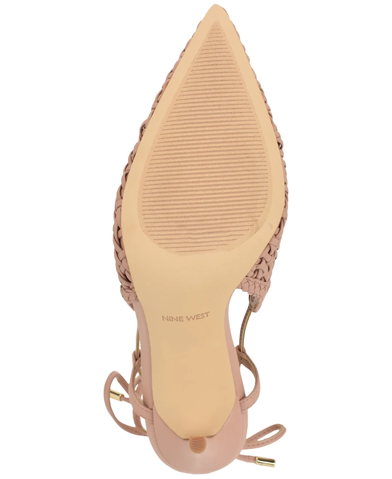 Nine West Women's Fessla Stiletto Heel Pointy Toe Dress Pumps