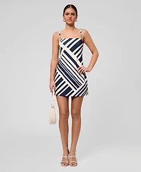 Rachel Rachel Roy Women's Square Neck Mini Dress