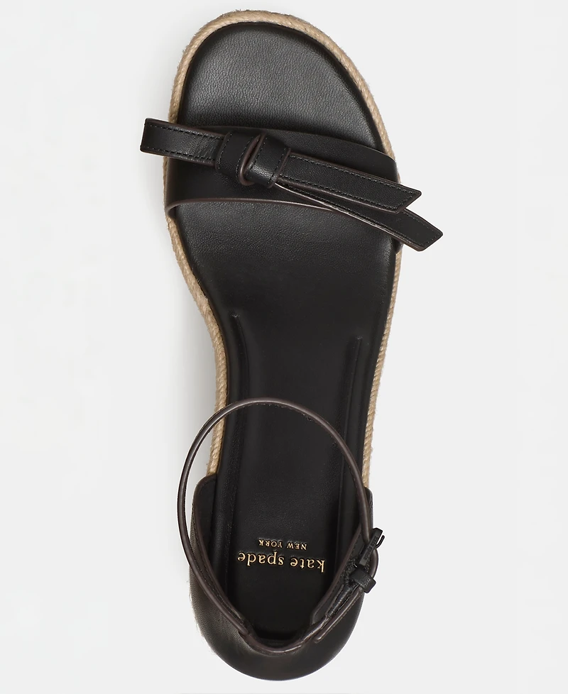kate spade new york Women's Loop Espadrille Wedge Sandals
