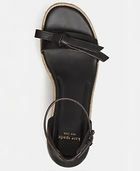 kate spade new york Women's Loop Espadrille Wedge Sandals