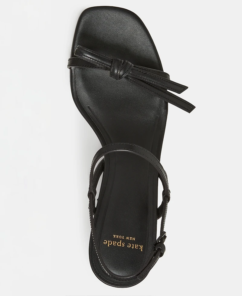 kate spade new york Women's Loop Block Heel Sandals