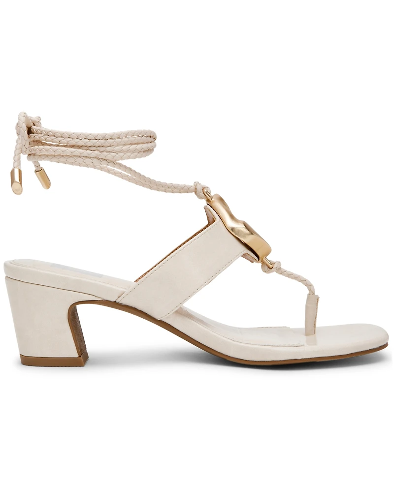 Dv Dolce Vita Women's Stanza Embellished Lace-Up Leg-Wrap Dress Sandals