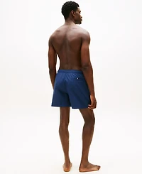 Tommy Hilfiger Men's Medium Drawstring Zip Pocket 5" Swim Trunks