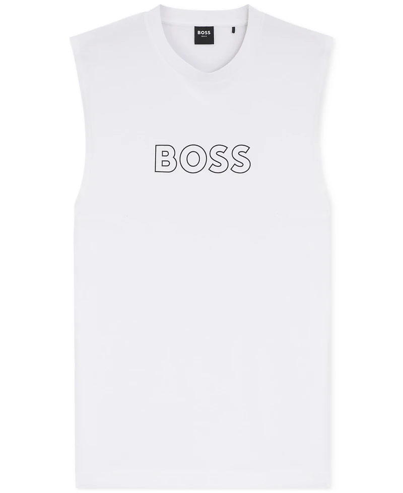 Hugo Boss Men's Logo Muscle Tank Top