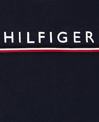 Tommy Hilfiger Boys' 2T-7 Crewneck T-Shirt and Shorts, 2-Piece Set