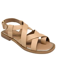 Aerosoles Women's Cargo Open Toe Flat Sandals