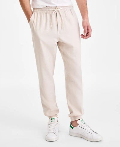 Sun + Stone Men's Linen Joggers, Exclusively at Macy's