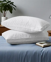 Unikome Medium Firm Goose Feather Down 2-Pack Pillows