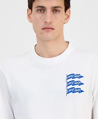 Hugo Boss Men's Cotton Logo Crewneck T-Shirt