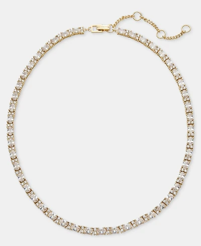 Givenchy Cubic Zirconia Collar Necklace, 16" + 3" extender