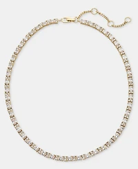 Givenchy Cubic Zirconia Collar Necklace, 16" + 3" extender