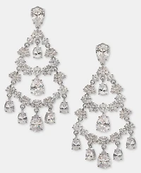 Givenchy Cubic Zirconia Shaky Chandelier Earrings